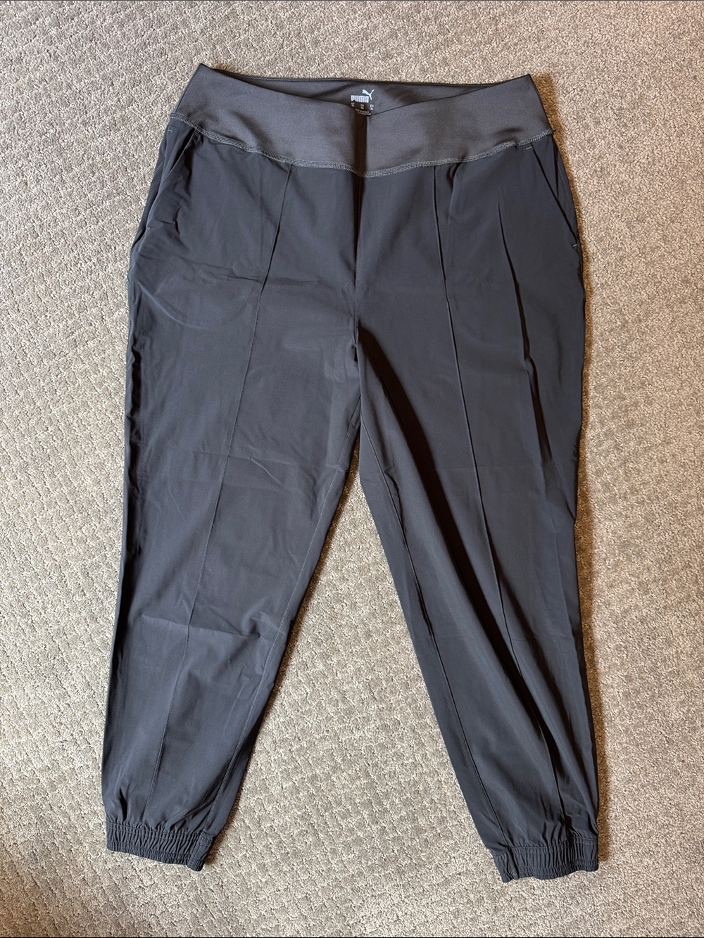 Puma Black Track Joggers